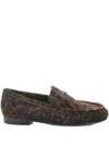 Bibi Lou Leopard-print Loafers In Multi