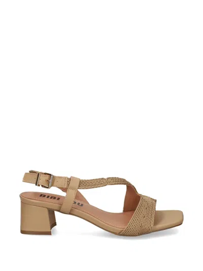 Bibi Lou Lipe Buckle-fastening Sandals In Neutral