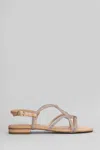 Bibi Lou Woman Sandals Blush Size 6 Textile Fibers In Powder