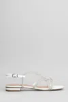 Bibi Lou Woman Sandals White Size 7 Textile Fibers In White