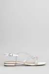 Bibi Lou Woman Sandals White Size 7 Textile Fibers In White