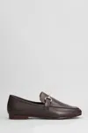 Bibi Lou Buckle-detail Loafers In Brown