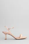 Bibi Lou 75mm Lotus 65 Sandals In Powder