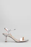 Bibi Lou 65mm Lotus Sandals In Silver