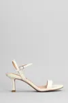 Bibi Lou Lotus 65 Sandals In White