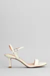 Bibi Lou Lotus 65 Sandals In White