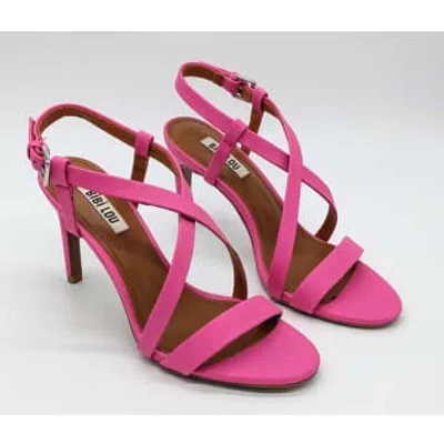 Bibi Lou Woman Sandals Magenta Size 9 Leather