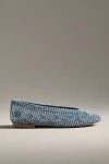 Bibi Lou Macramé Ballet Flats In Blue