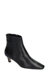 Bibi Lou Magda High Heels Ankle Boots In Black Leather In Nero