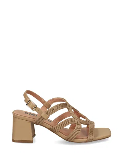 Bibi Lou Meli Slingback Sandals In Neutral
