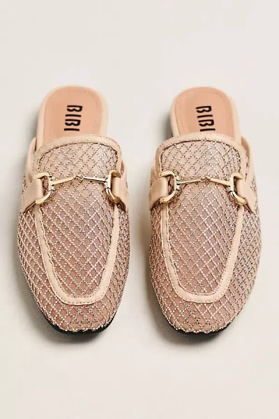 Bibi Lou Mesh Horsebit Loafer Slides In Multi