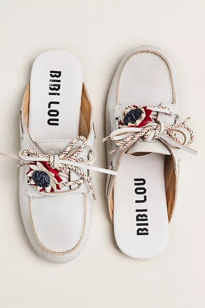Bibi Lou Mule Boat Shoes In Multi