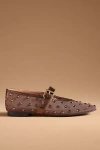 Bibi Lou Naila Mesh Flats In Brown