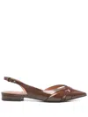 Bibi Lou Nolia Ballet Flats In Brown