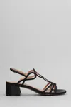 Bibi Lou Nora 45 Sandals In Black