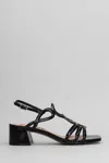 Bibi Lou Nora 45 Sandals In Black
