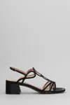 Bibi Lou Nora 45 Sandals In Black