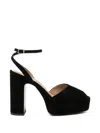 Bibi Lou Omen Platform Ankle-strap Sandals In Multi