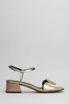 Bibi Lou Onami 45 Sandals In Platinum