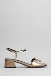 Bibi Lou Onami 45 Sandals In Platinum