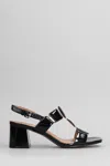 Bibi Lou 60 Pia Slingback Sandals In Black