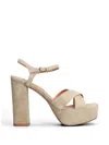Bibi Lou Primrose Platform Sandals In Blue