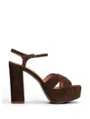 Bibi Lou Primrose Platform Sandals In Multi