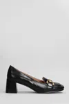 Bibi Lou Woman Loafers Black Size 7 Textile Fibers In Black