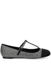 Bibi Lou Woman Ballet Flats Black Size 8 Textile Fibers In Black