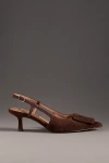 Bibi Lou Robin Kitten Heels In Brown