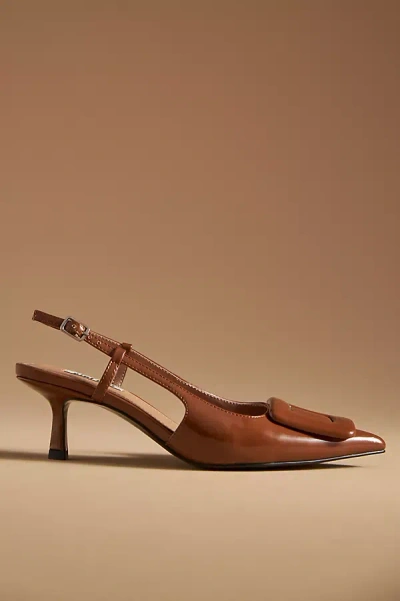 Bibi Lou Robin Kitten Heels In Brown