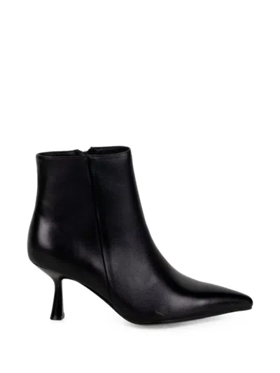 Bibi Lou Sakura Pointed-toe Ankle Boots In Black