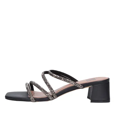 Bibi Lou Sandals Black In Nero Neri E Grigi