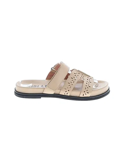 Pre-owned Bibi Lou Sandals In Tan