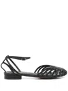 Bibi Lou Serabi Flat Pumps In Black