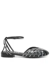 Bibi Lou Serabi Flats In Black