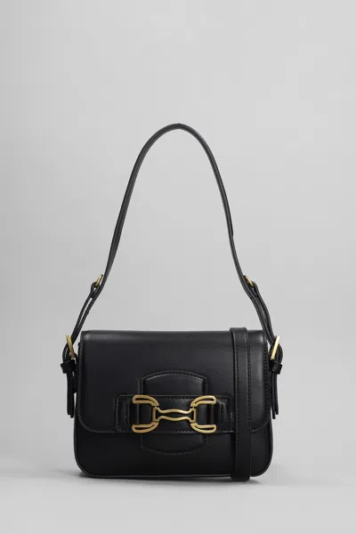 Bibi Lou Shoulder Bag In Black Leather