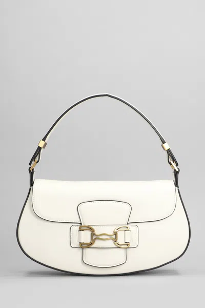 Bibi Lou Shoulder Bag In White Leather