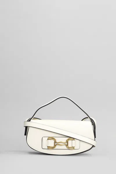 Bibi Lou Shoulder Bag In White Leather