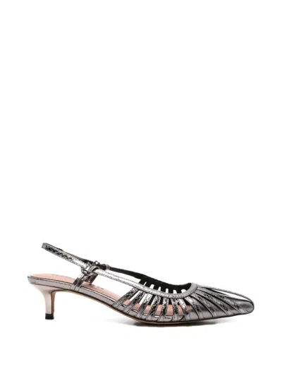 Bibi Lou Slingback Pumps In Metallic