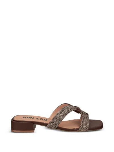 Bibi Lou Sloan Sandals In Brown