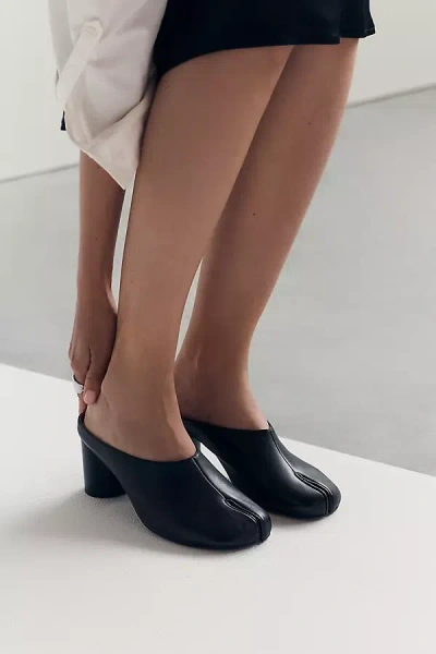 Bibi Lou Split-toe Mules In Black
