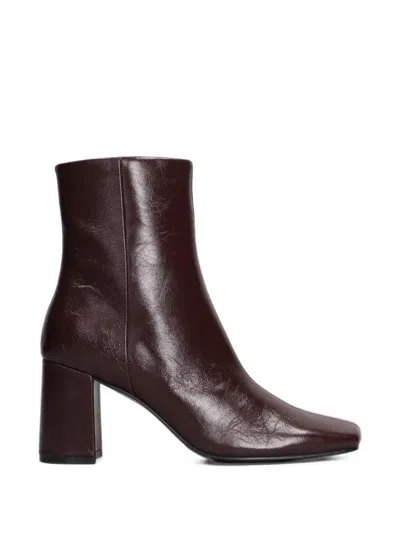 Bibi Lou Square-toe Ankle Boots In Multi