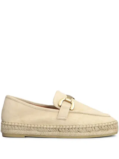 Bibi Lou Suede Espadrilles In Neutrals