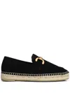Bibi Lou Zagreb Espadrille Loafers In Schwarz