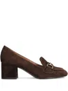 Bibi Lou Suede Pumps In Burgundy