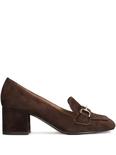 Bibi Lou Suede Pumps In Burgundy