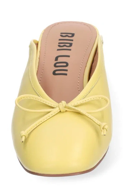Bibi Lou Suzy Bow Mule In Limon