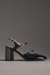 Bibi Lou Two-piece Mary Janes In Black
