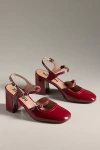 Bibi Lou Two-piece Mary Janes In Red